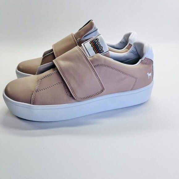 GOATS Women's Sneaker Size 11 in Rose Hook & Loop Closure Fashion Platform Sole - Picture 3 of 14